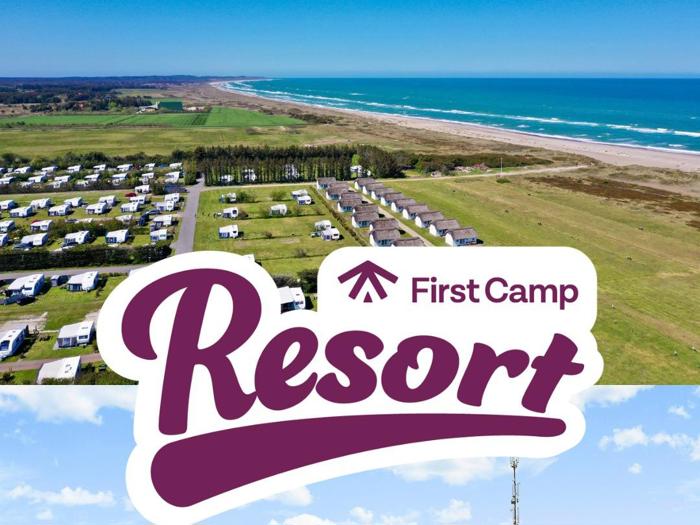 Familie miniferie i Strandhytte - First Camp Resort Klim Strand - Plads til 6 personer