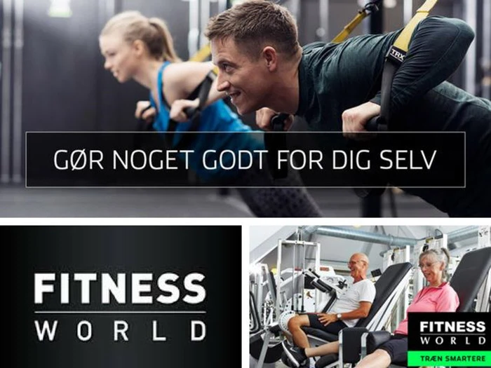 6 mdr. træning hos Fitness Wold - (Hold All abonnement)