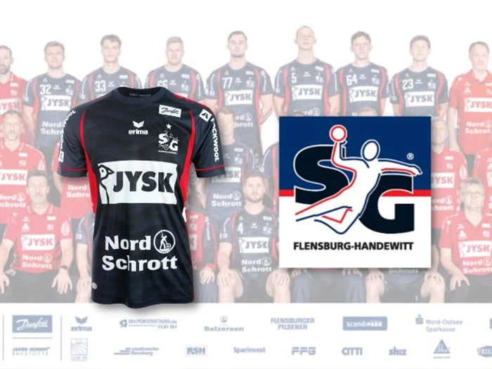 Signeret Flensburg Handewitt-spillertrøje + 2x VIP-billetter