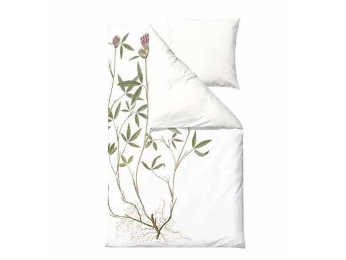 Södahl Sengesæt med Flora Danica motiv Kløver, 140x220 cm (2 sæt)