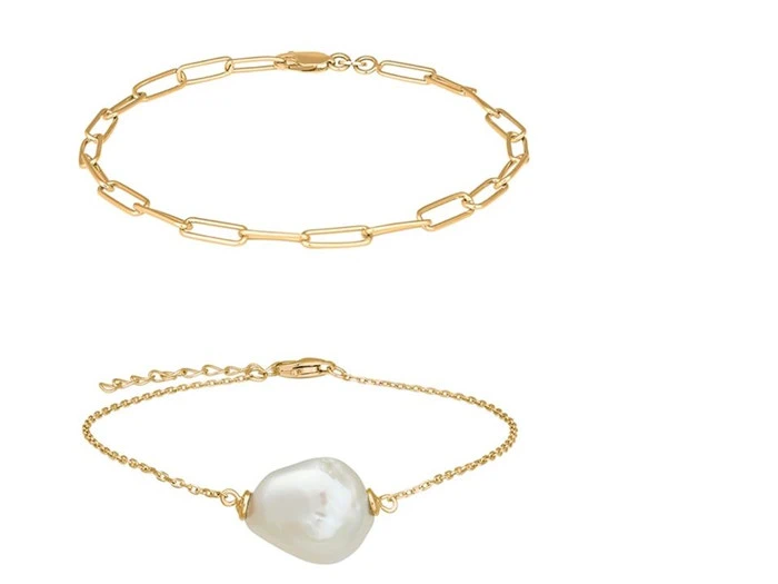 Smykkesæt fra Nordahl Jewellery - forgyldt