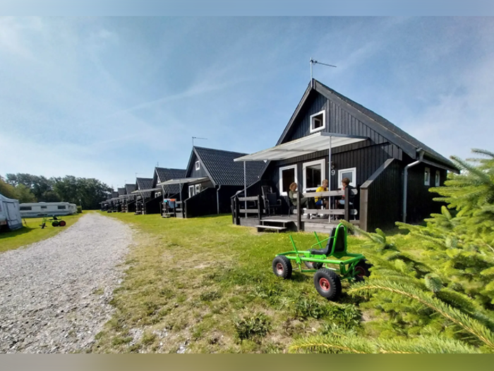 4-dags ferie i familiehytte på Lille Vildmose Camping - Danmarks største vildmark i baghaven