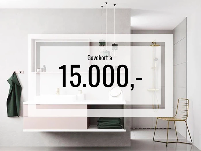 Gavekort kr. 15.000,- til Dansani produkter fra Frede Andersen VVS