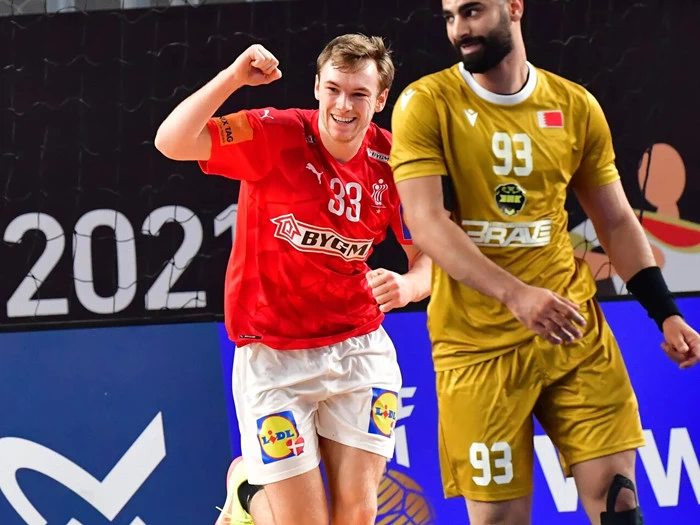 MATHIAS GIDSEL - MATCHWORN SKO FRA HANS FØRSTE VM-SLUTRUNDE (EGYPTEN 2021)