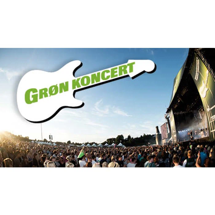 2 billetter til Grøn Koncert i Aalborg