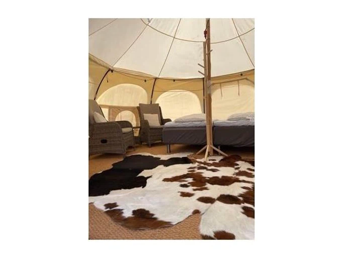 Glamping på Sælvigbugtens Camping på Samsø - 2 nætter for 2 personer