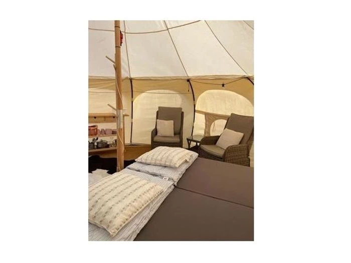 Glamping på Sælvigbugtens Camping på Samsø - 2 nætter for 2 personer