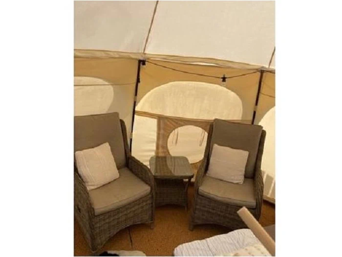 Glamping på Sælvigbugtens Camping på Samsø - 2 nætter for 2 personer