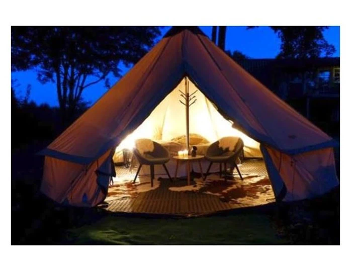 Glamping på Sælvigbugtens Camping på Samsø - 2 nætter for 2 personer