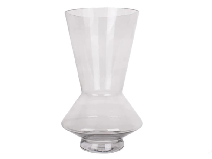 Columbine, Glow, vase, grå, H: 28 D: 17 cm