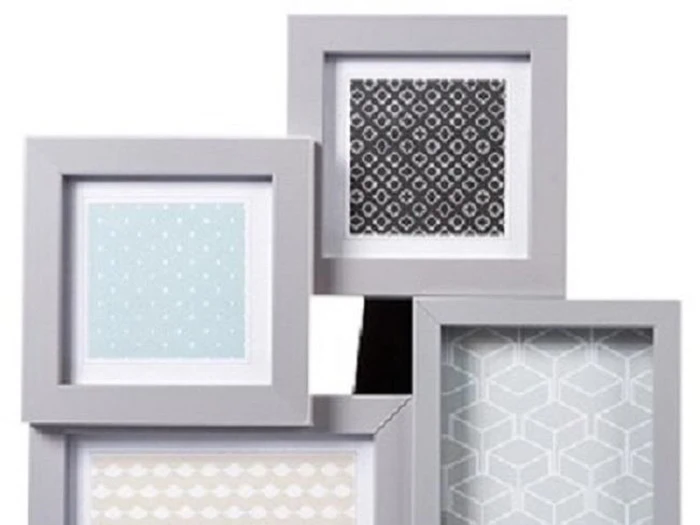 3 Fantastisk flotte og smarte billedrammer til 4 billeder fra Goldbuch