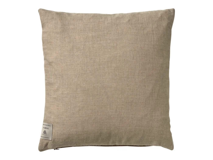 Silkeborg Uldspinderi, Gotland, Pude, Gotland Brown, 100% Pure Wool, L:60 x B:60 cm