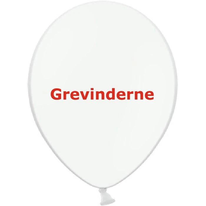 100 festlige balloner med dit eget tryk - konfirmation, bryllup, fest eller firma.