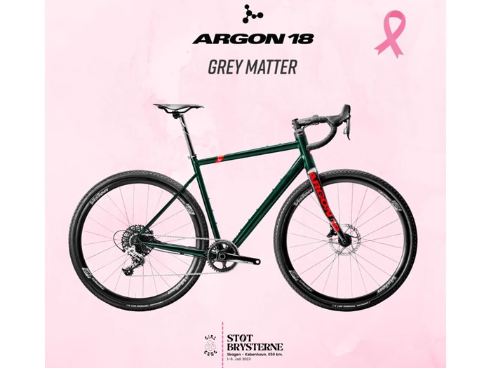 Grey Matter fra Argon 18 - doneret til GIRL GANG CC x Støt Brysterne