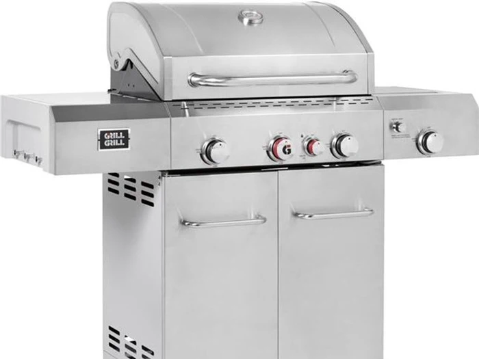 GRILLGRILL LUX S-340 Rustfri gasgrill 
