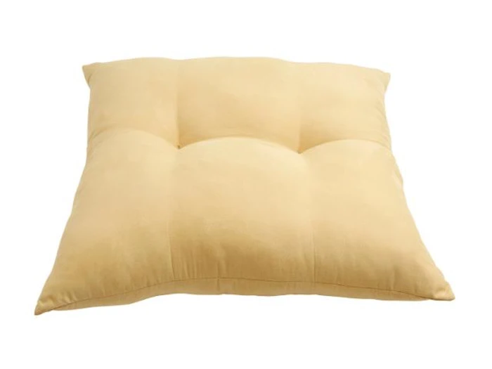 Stor ZEN gulvpude fra Nordal - Gul