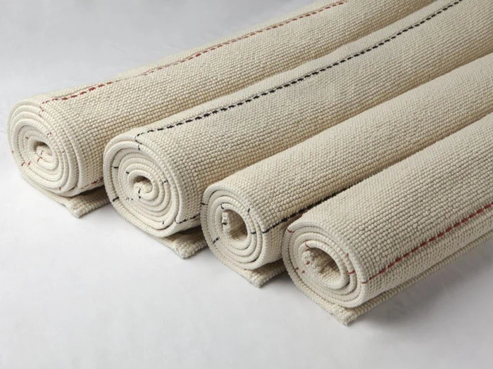 MILO Gulvtæppe i 100% bomuld 65x180 cm fra H. skjalm P. - Navy 