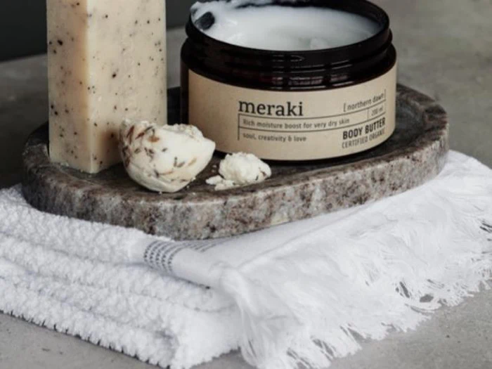 8 stk. håndklæder i økologisk bomuld fra Meraki.