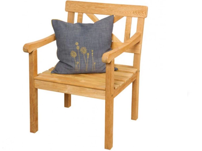 4 stk. Blokhus havestol i teak