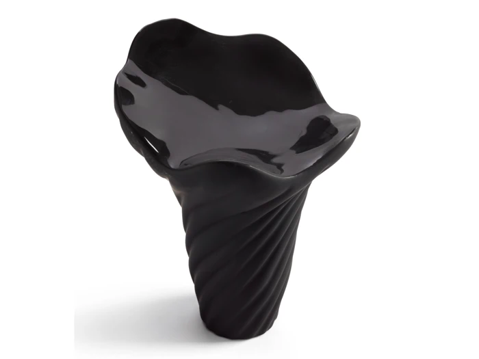 Cooee Design, Fungi, Skulptur, Sort, Keramik, H:18 x Dia:15 cm