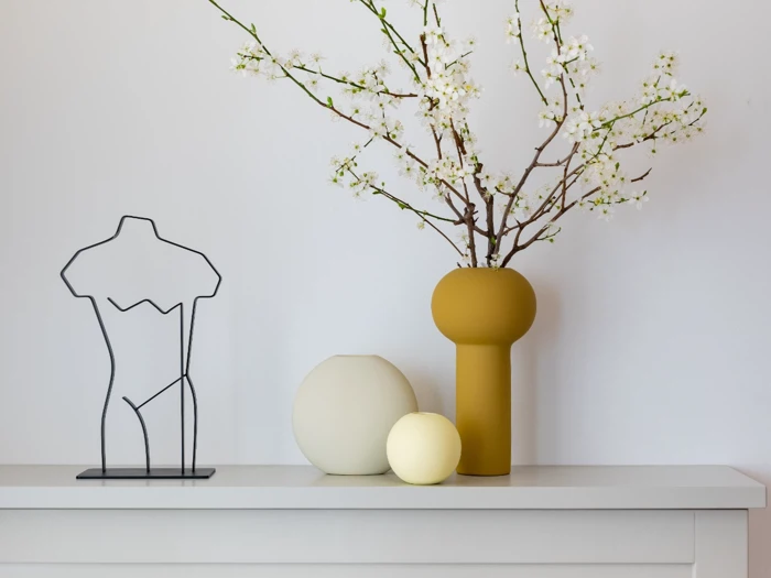 Cooee Design, Pastille, Vase, Shell, Keramik, L:15 × B:4 × H:14 cm