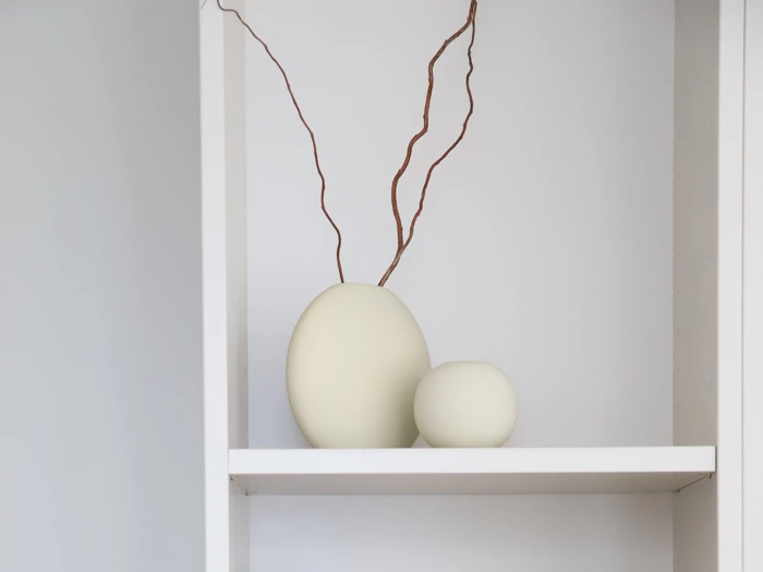 Cooee Design, Pastille, Vase, Shell, Keramik, L:15 × B:4 × H:14 cm