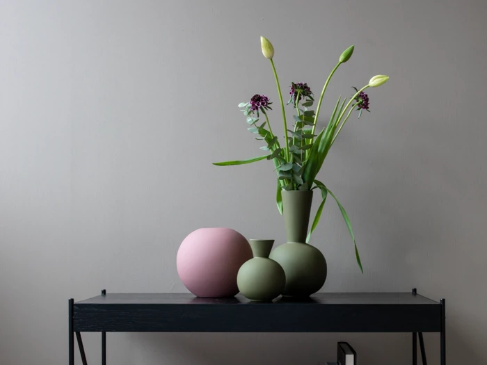 Cooee Design, Trumpet, Vase, Olive, Keramik, H:30 x Dia:16 cm