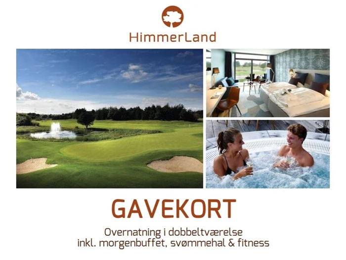 HOTELOPHOLD MED MORGENMAD 2. personer i dobbeltværelse- Himmerland Golf og Spa