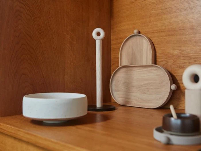 OYOY, hoop, salt, peber, kværn, ask, natur, Ø7,5 x H16,5 cm 