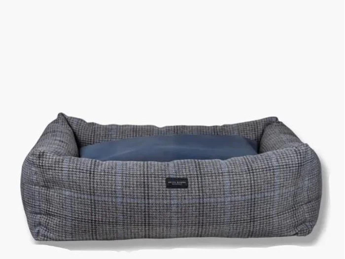 VIP Hundeseng S/M Houndstooth fra Mette Ditmer - B:40 x L:60 x H:24 cm