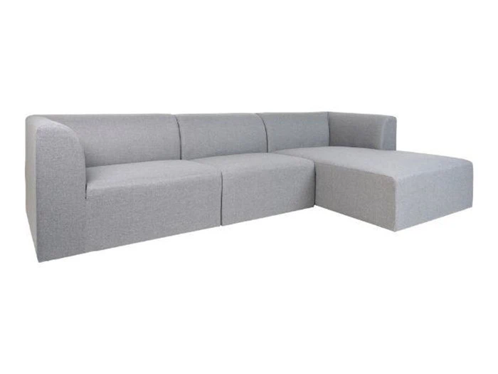 Højrevendt Asta sofa i lysegrå fra offurnitures - Brugt til udstilling