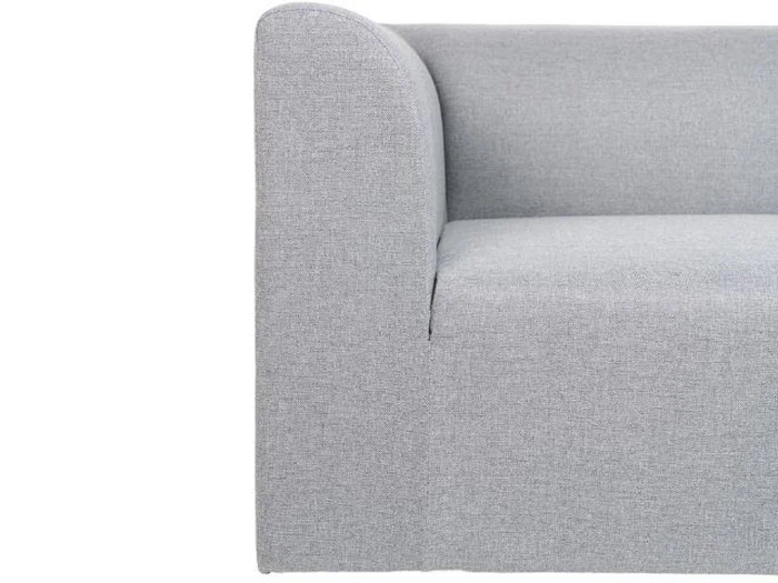 Højrevendt Asta sofa i lysegrå fra offurnitures - Brugt til udstilling