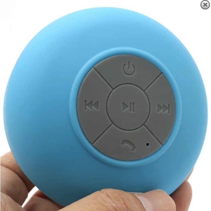 MINI TRANSPORTABEL VANDTÆT BLUETOOTH HØJTALER MED SUGEKOP