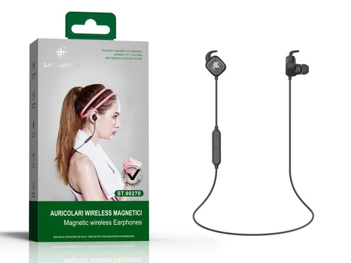 Trådløse sports magnetiske hovedtelefoner
