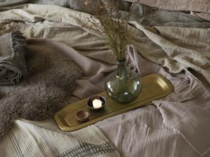 Ib Laursen, Glasballon, grøn - 24x17