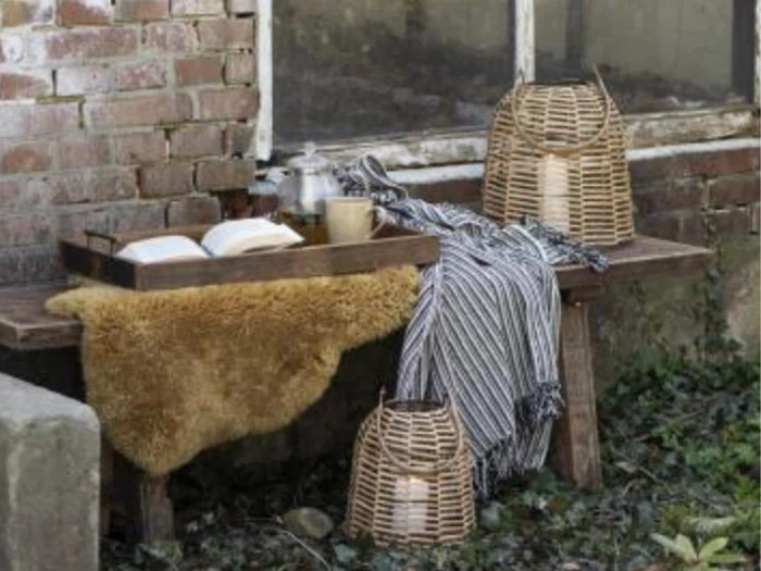 Ib Laursen, Lammeskind, mustard - 65x95