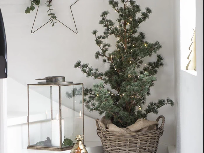 Ib Laursen, Lanterne, messing, metal, L: 24,5 B: 24,5 H: 42 cm