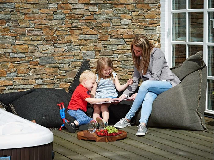 SQUAREit Cobana fra SACKit (Sand Melange, Grey eller Black)