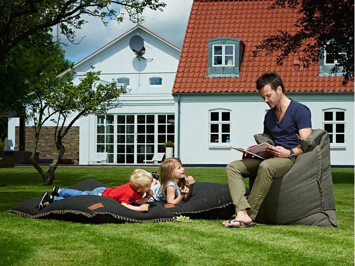 SQUAREit Cobana fra SACKit (Sand Melange, Grey eller Black)