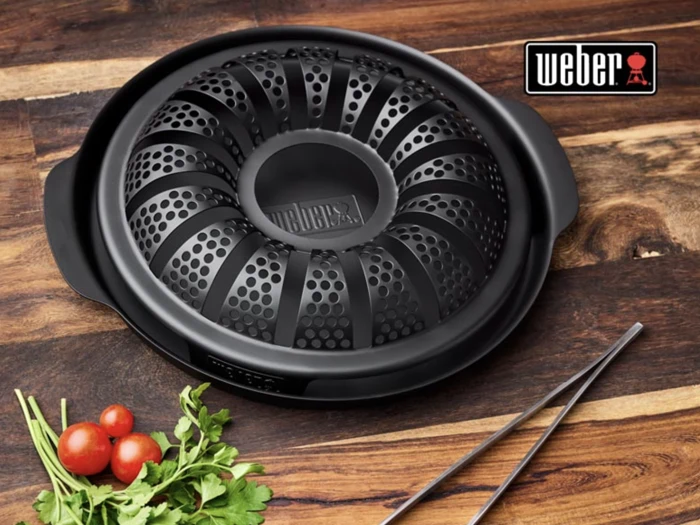 Weber stegt flæsk holder