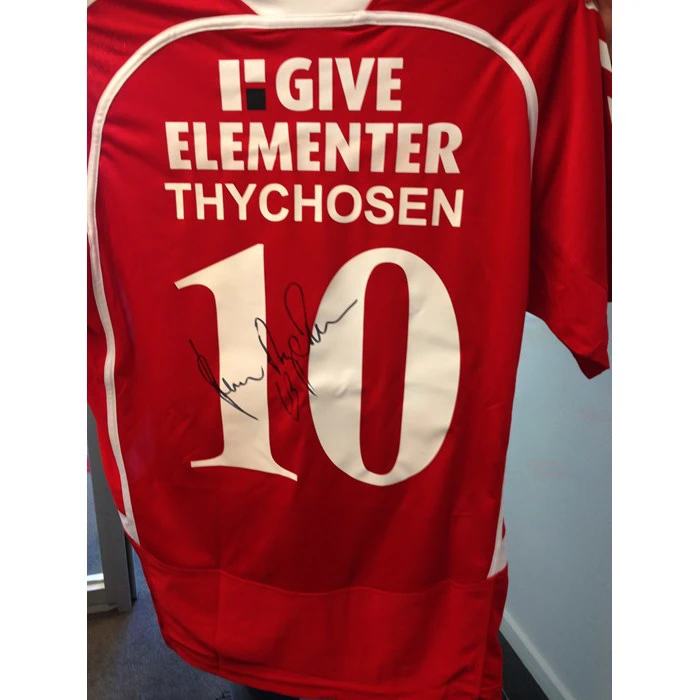 Signeret VB trøje med Steen Thychosen