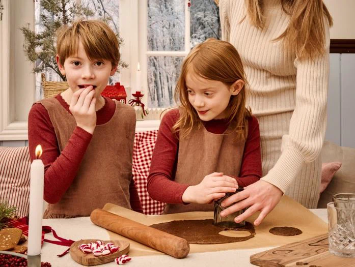 Ib Laursen, Rullepind, Bageudstyr, Natur, Akacie, L:40 x Ø:4 cm