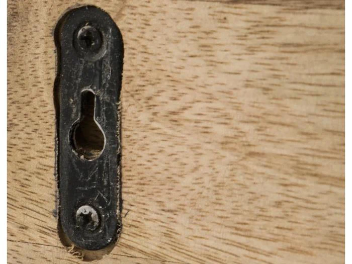 House Doctor, Sate, Knagerække Med Hylde, Natur, Mangotræ, B:35 x D:28 x H:13 cm