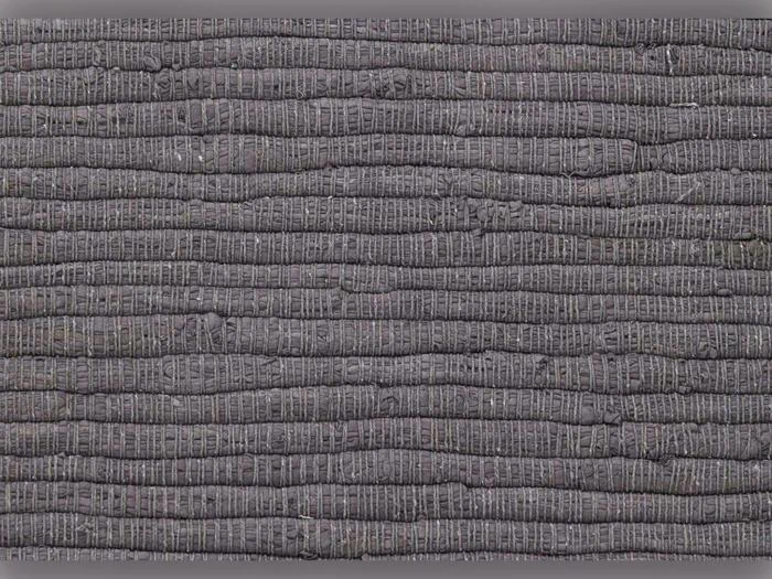 House Doctor, Chindi, Tæppe, Grå, Bomuld, L:90 x B:60 cm