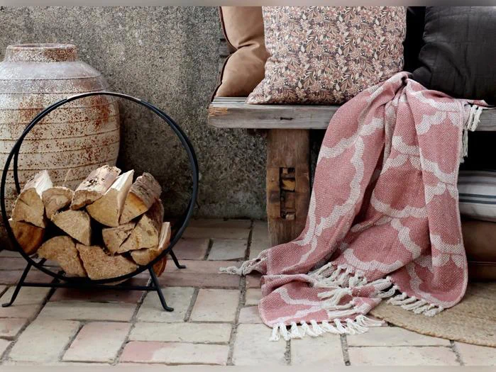 Chic Antique, Brændekurv, Antique kul, Jern, H:50 x L:50 x B:33 cm