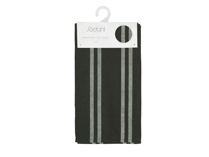 Södahl, Soft, Viskestykker, Skovgrøn, Bomuld, B:50 x L:70 cm