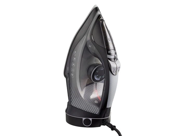 Nordic Sense, Dampstrygejern, Ledningsfrit 2400 W, Sort/Grå, Keramik, 320 ml