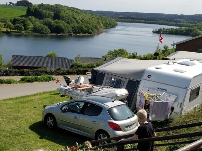Miniferie i luksus glamping telt hos Terrassen Camping ved Silkeborgsøerne
