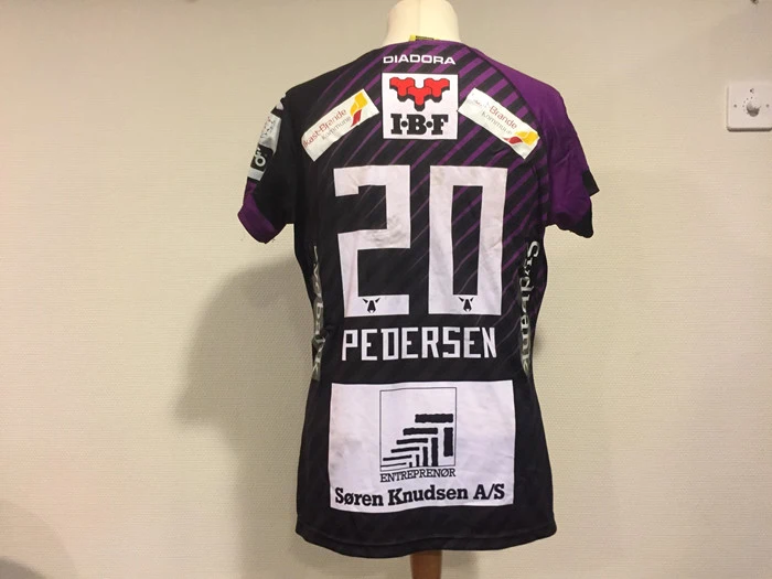 Sort spillertrøje HTH GO Ligaen - Sabine Pedersen