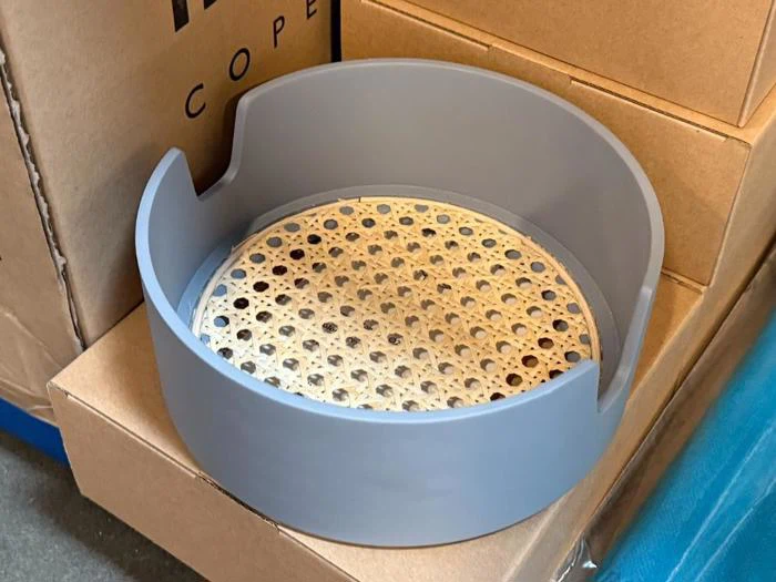 Normann Copenhagen, Salon, bakke, grå, Birketræ, Ø: 20 cm